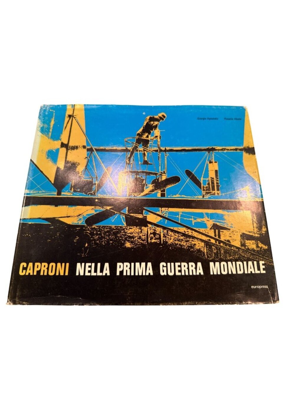 Caproni Nella Prima Guerra Mondiale Vintage WWII Book Italian Illustrations